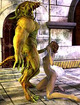 3d monster fuck